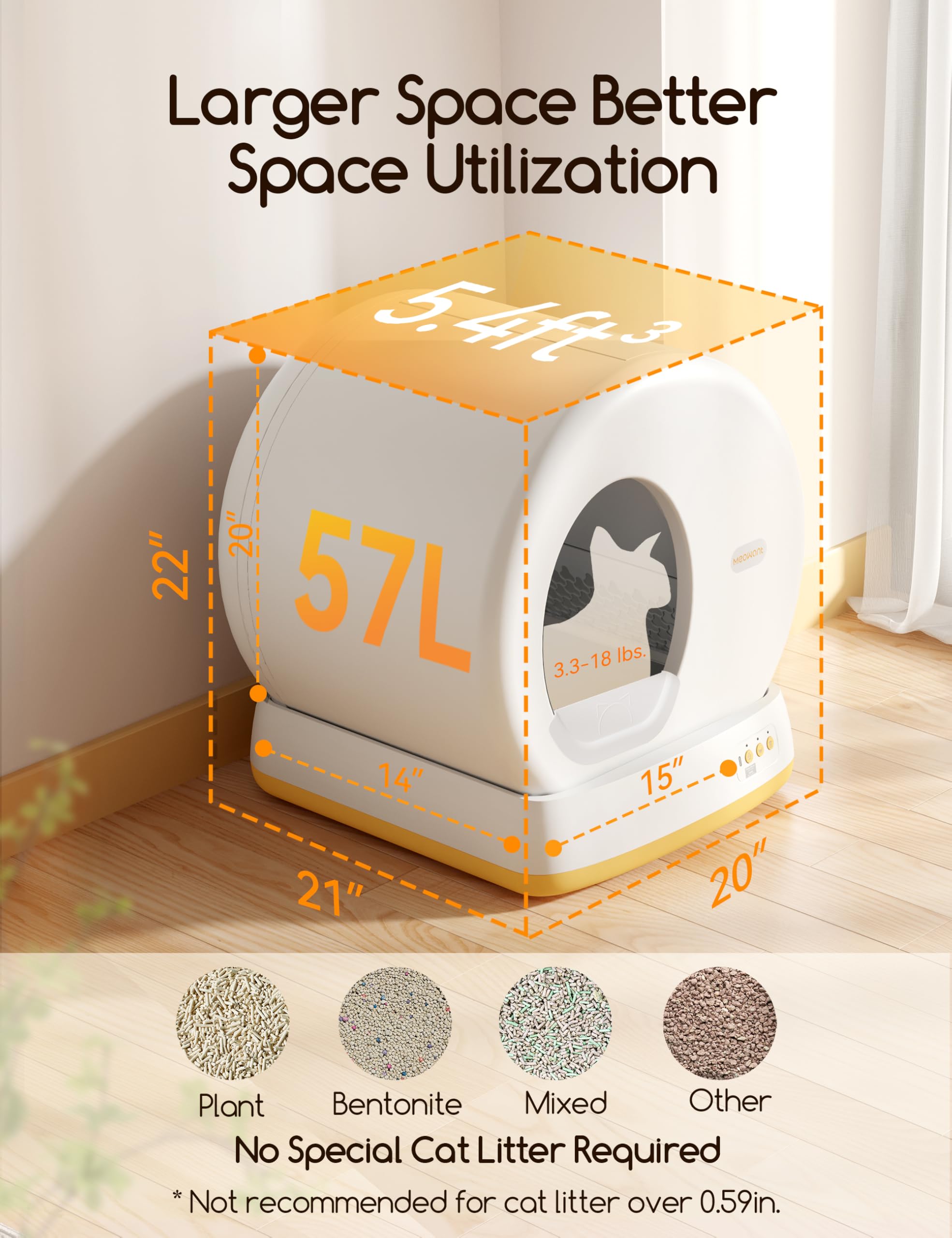 Amazon | 自動猫用トイレ(猫トイレ) | Meowant | トイレ本体 通販